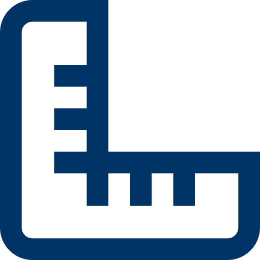 Icon, Winkel, Lineal